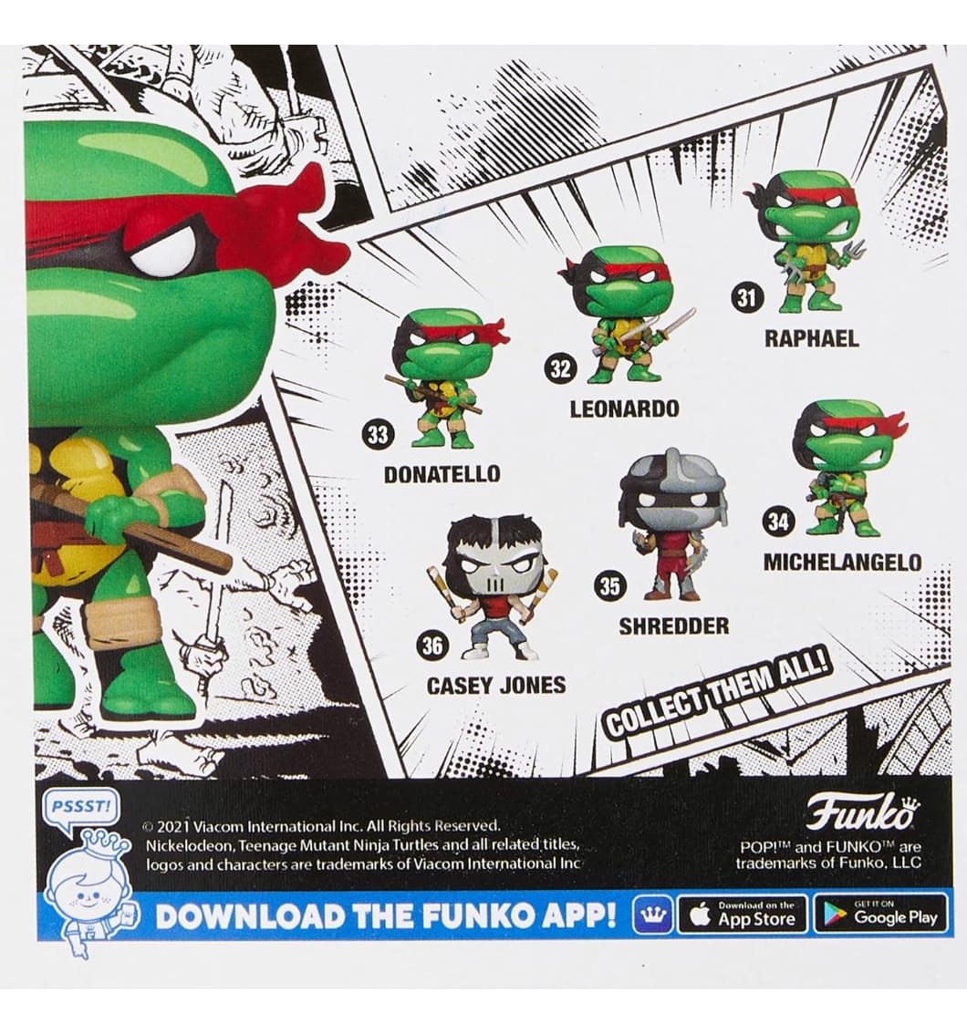 Funko Pop Tortuga Ninja Donatello